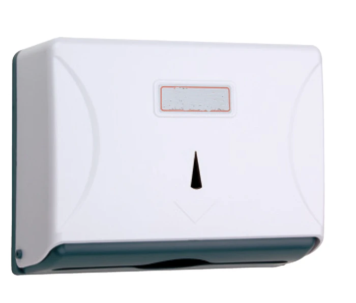 מחזיק נייר פלסטיק צץ רץ לבן