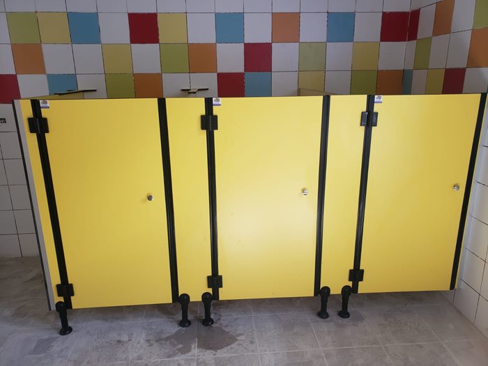 תאים ומחיצות HPL (טרספה) גני ילדים