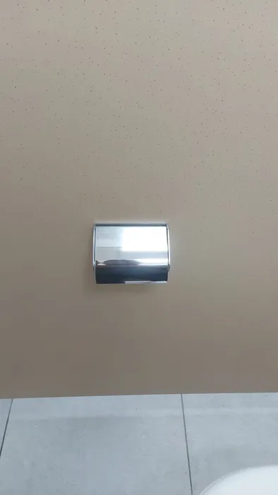 מתקן יחיד לגליל נייר מנירוסטה