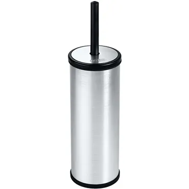 מברשת אסלה דמוי נירוסטה עגול