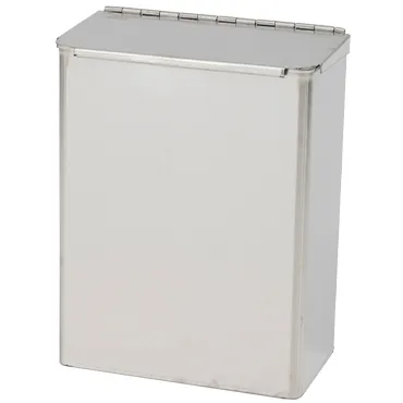 פח היגייני לשירותים מנירוסטה 7 ליטר