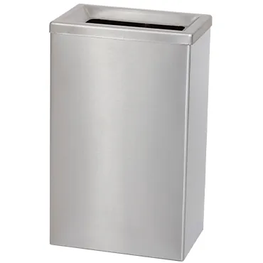 פח נתלה מלבני מנירוסטה 45 ליטר