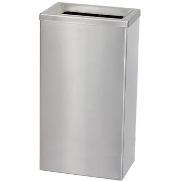 פח נתלה מלבני מנירוסטה 60 ליטר