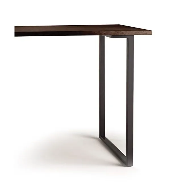 רגל לדלפק מעוצבת, עשויה מתכת, גובה 69.5 סמ דגם LG40