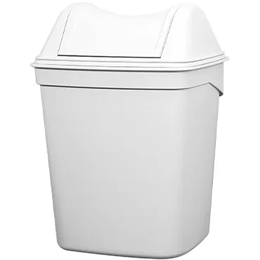 פח שובך היגייני 8 ליטר – לבן